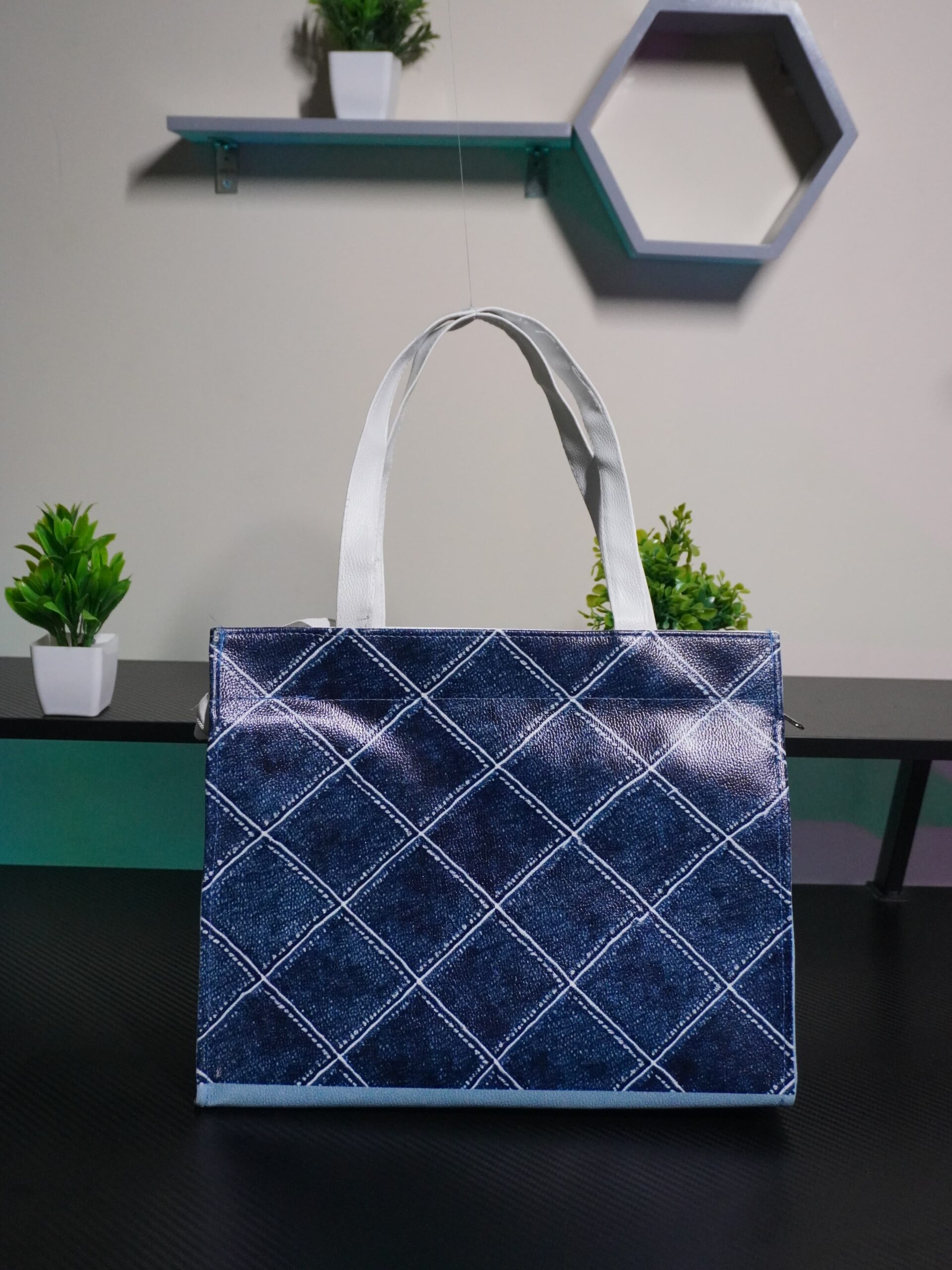 Blue weave
